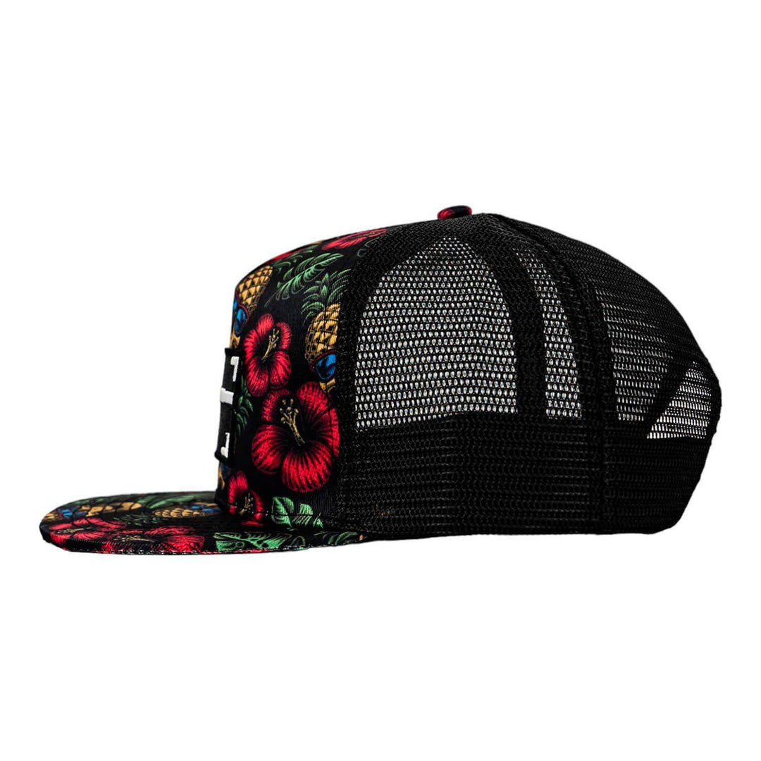 Uzi Patch Black Pineapple Express Flatbill Snapback Hat - One Revolver Surfboards