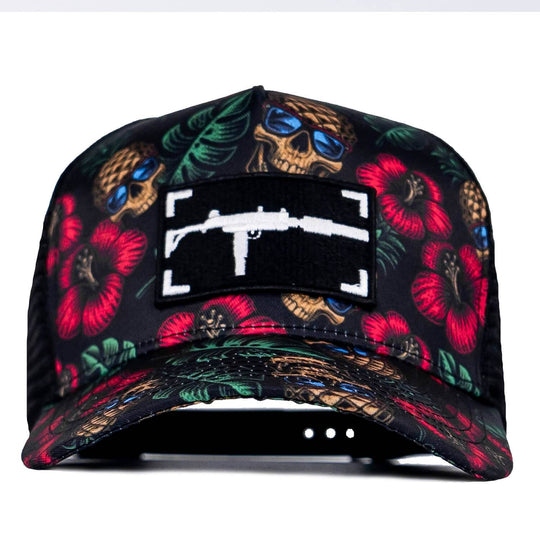 Uzi Patch Black Pineapple Express Flatbill Snapback Hat - One Revolver Surfboards