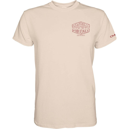 LIVING IN THE VIOLENCE MEN’S T-SHIRT - One Revolver Surfboards
