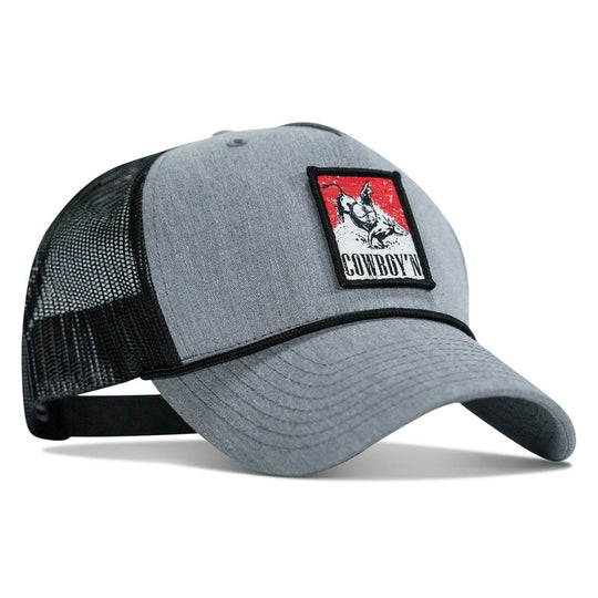 Cowboy'n Knuck If You Buck Patch Rope Snapback Hat - HEADWEAR - One Revolver Surfboards