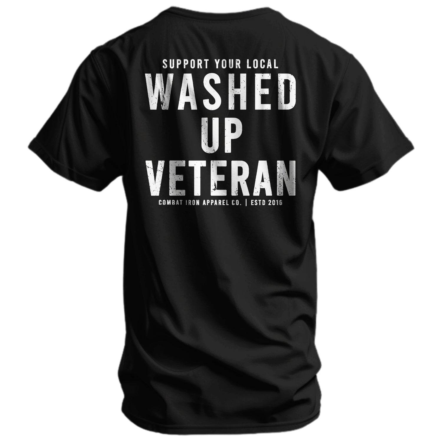 Washed Up Veteran Men's T-Shirt - One Revolver Surfboards