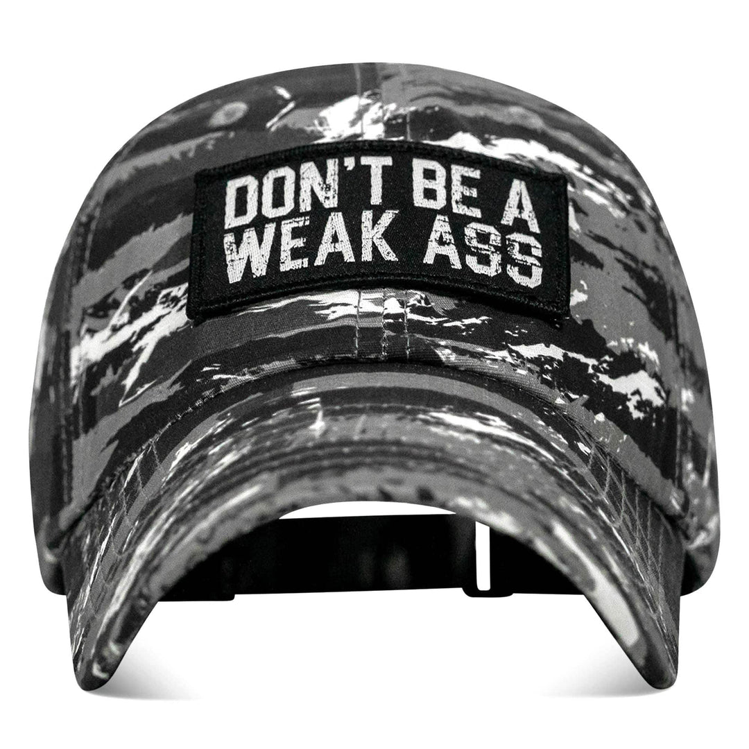 Don't Be A Weak Ass Patch Low Profile RipStop Hat - HEADWEAR - One Revolver Surfboards