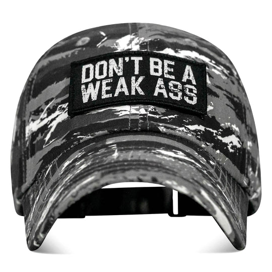 Don't Be A Weak Ass Patch Low Profile RipStop Hat - HEADWEAR - One Revolver Surfboards