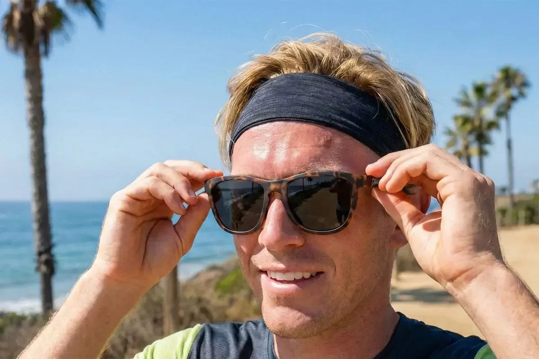 One Revolver Surfboards - Matte Tortoise Shell - Jet Black Lens Polarized - Essentials Essentials