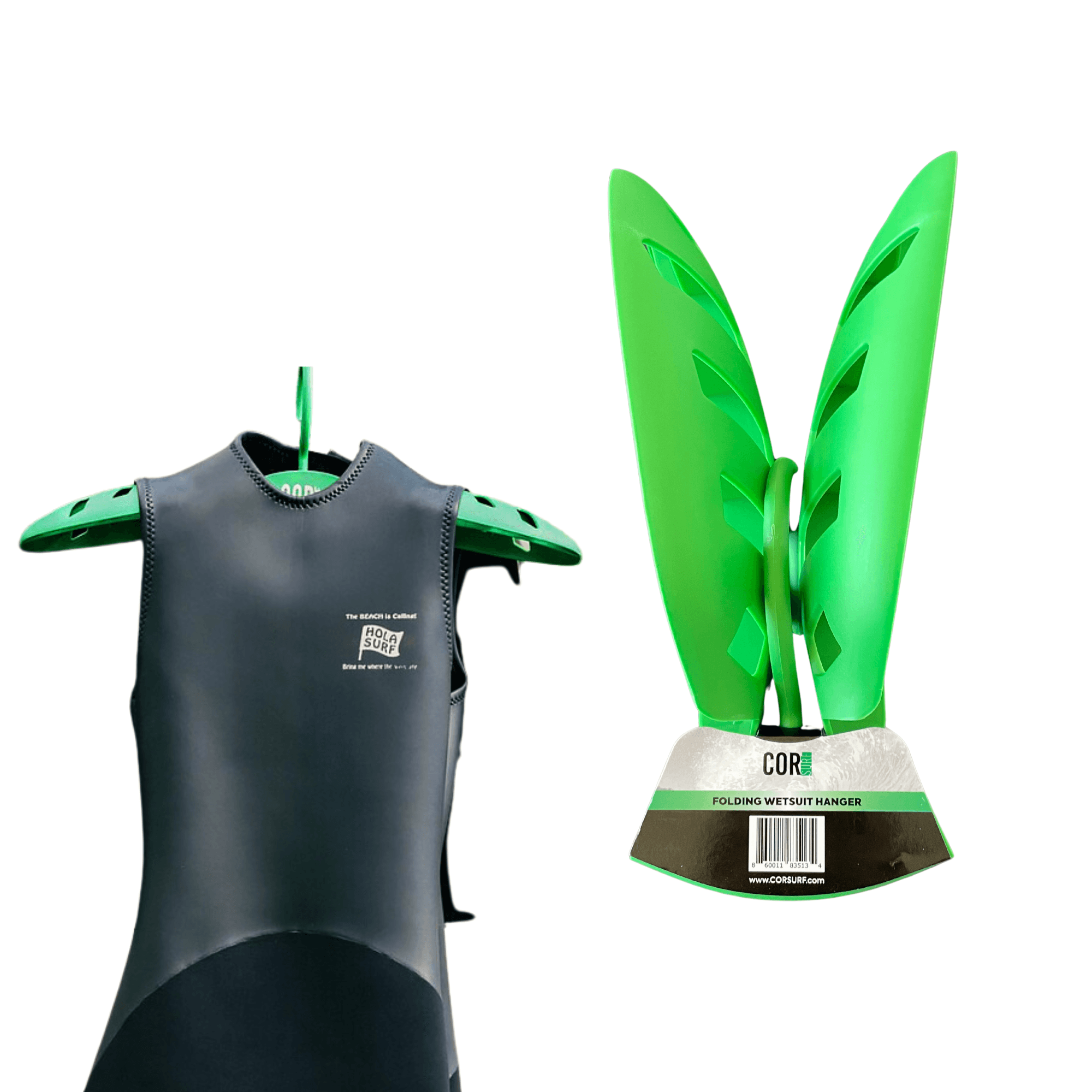 Folding Wetsuit Hanger - One Revolver Surfboards