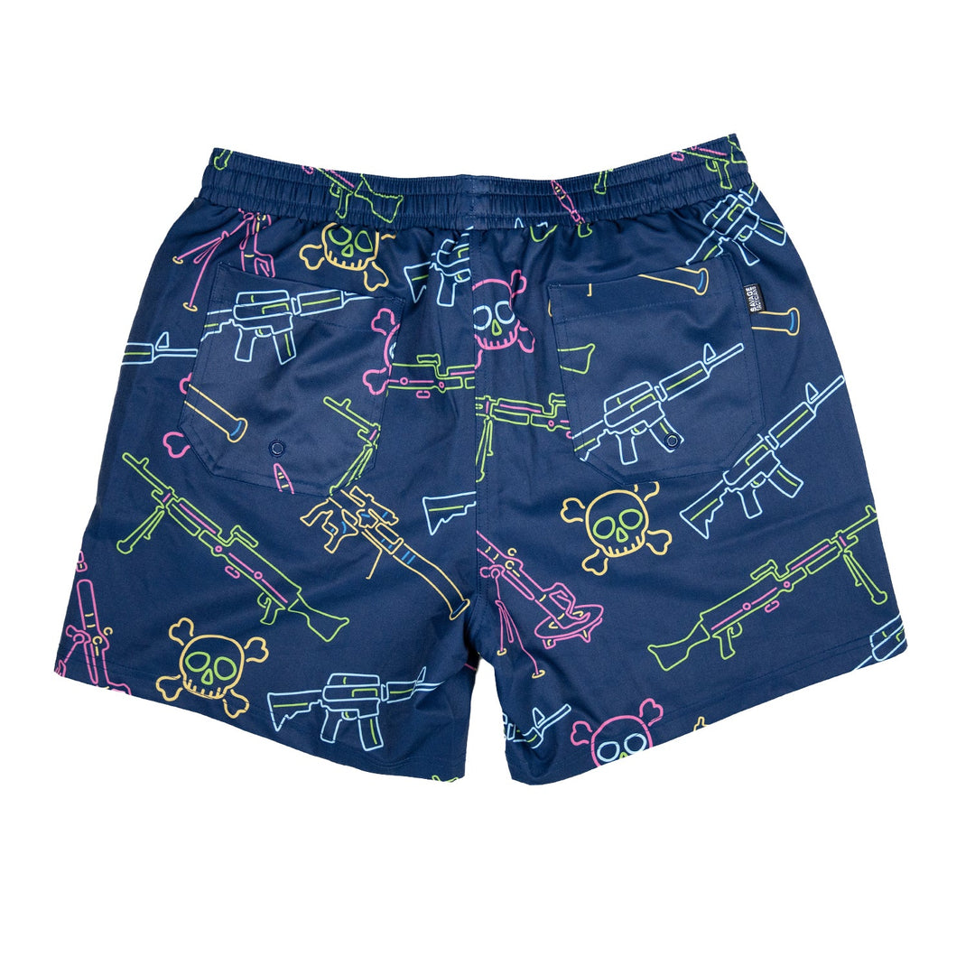 Swim Trunks - Neon Lights &amp; Gun Fights