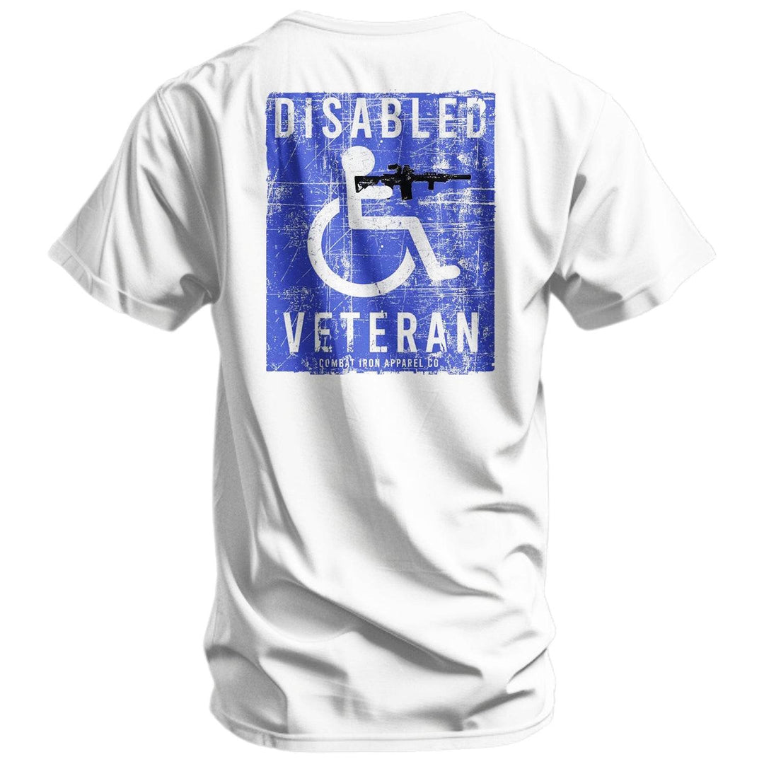 Disabled Veteran Handicap Men's T-Shirt - One Revolver Surfboards