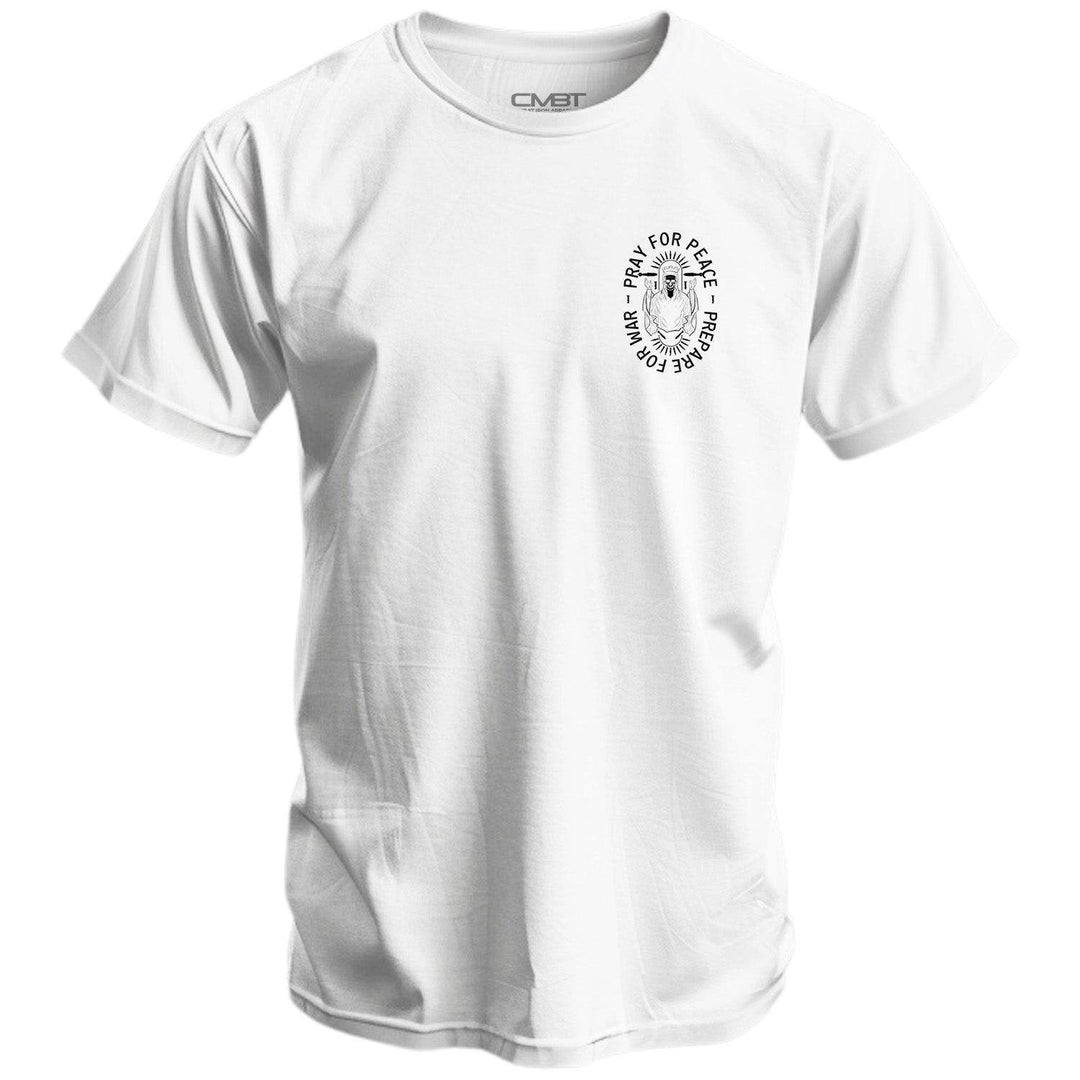 Pray For Peace. Prepare For War. Men's T-Shirt - One Revolver Surfboards