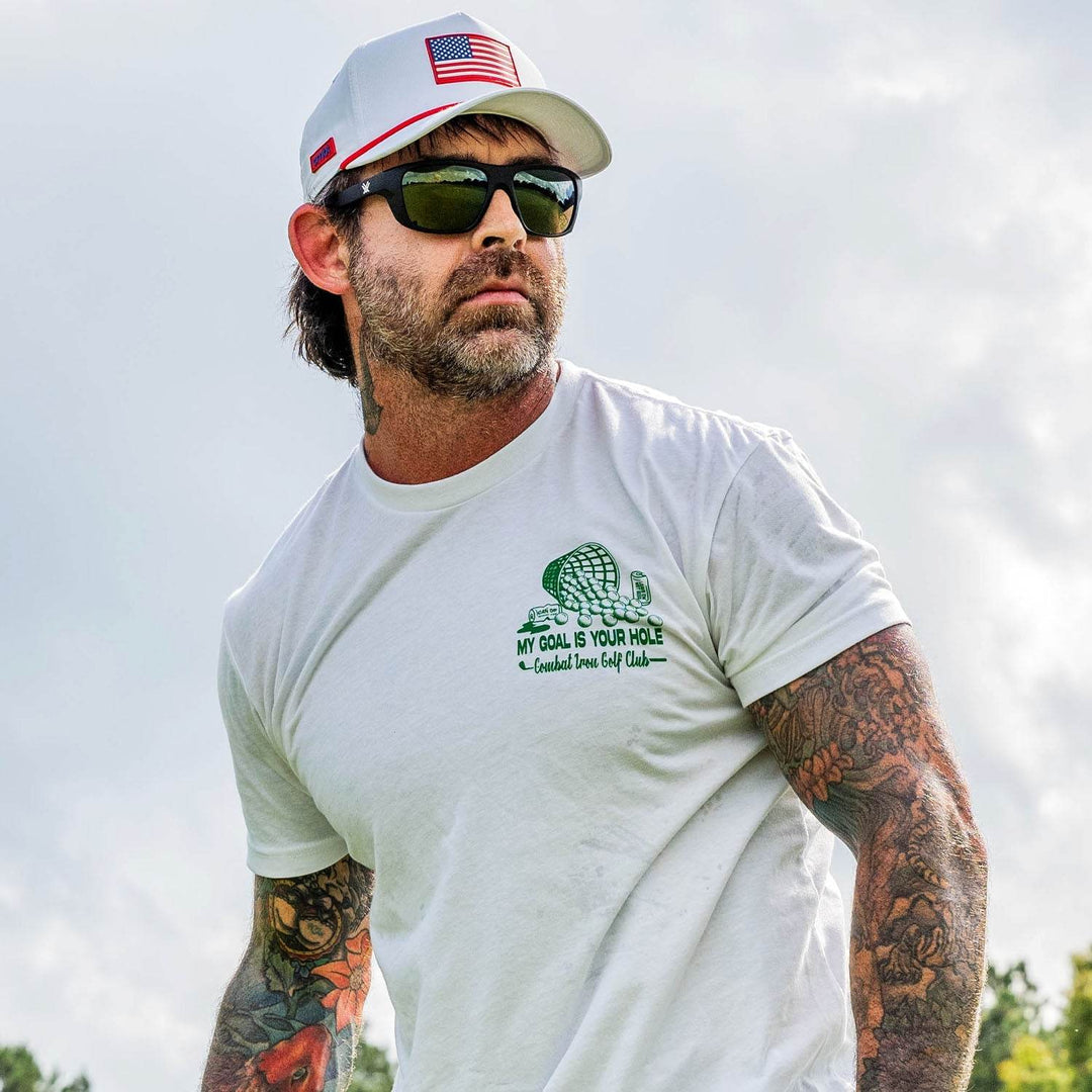 My Goal Is Your Hole Golf Club Men's T-Shirt - One Revolver Surfboards