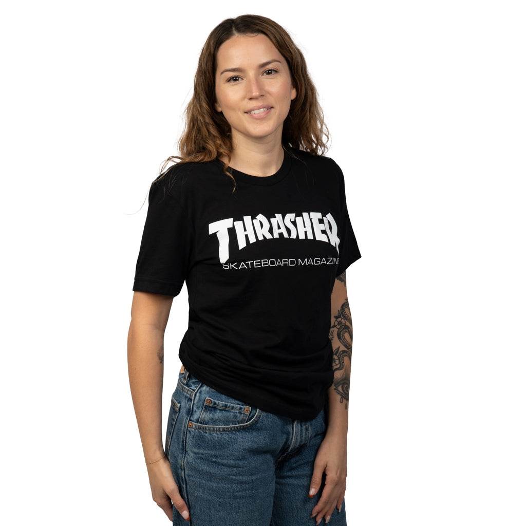 Thrasher Skate Mag Women's Black T-Shirt - One Revolver Surfboards