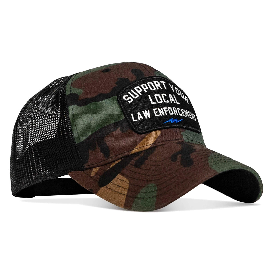 One Revolver Surfboards - Support Your Local Law Enforcement Mid-Profile Snapback Hat HEADWEAR