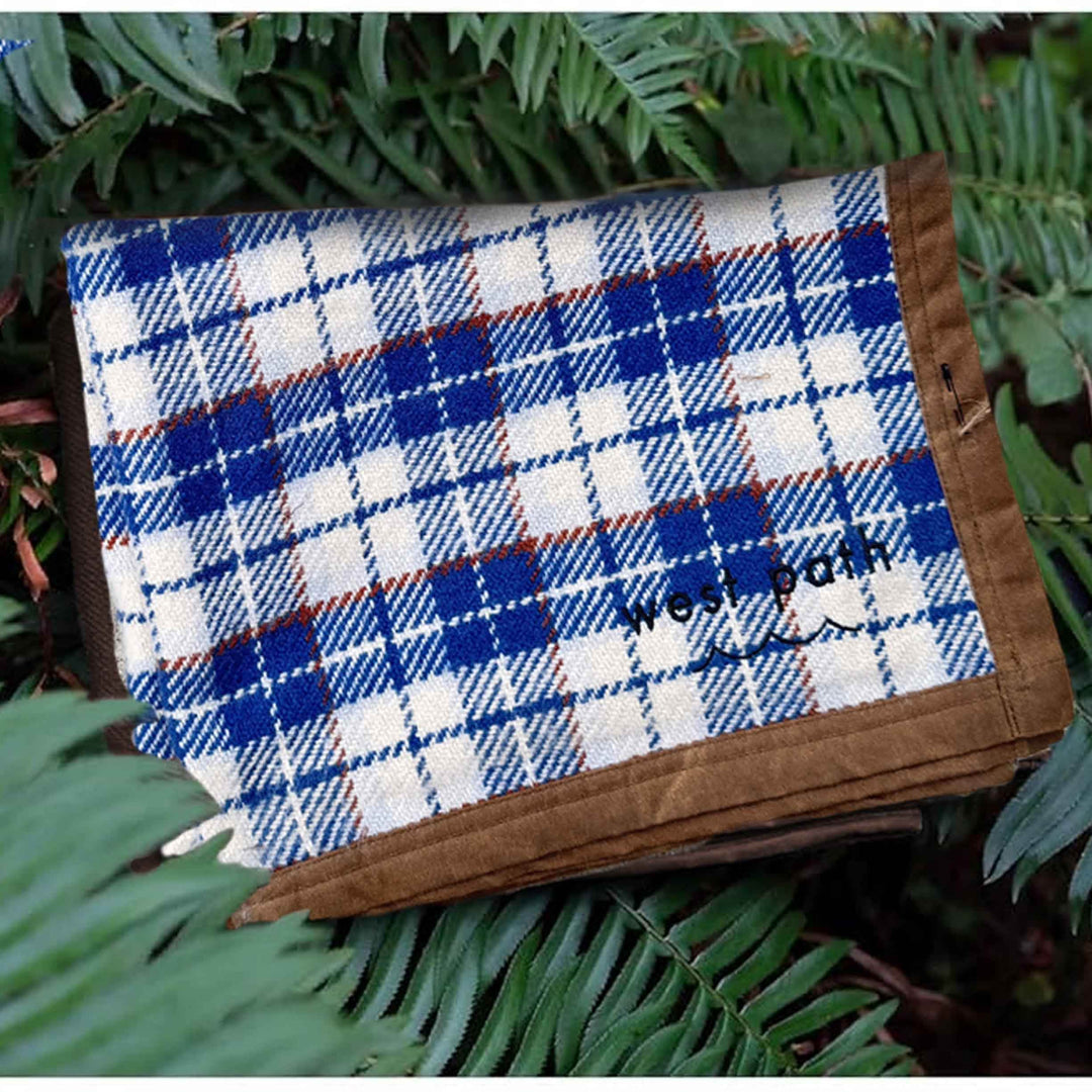 Wool Canvas Camping Blanket - Waxed Canvas Outdoor Blanket / Bushcraft Blanket - One Revolver Surfboards