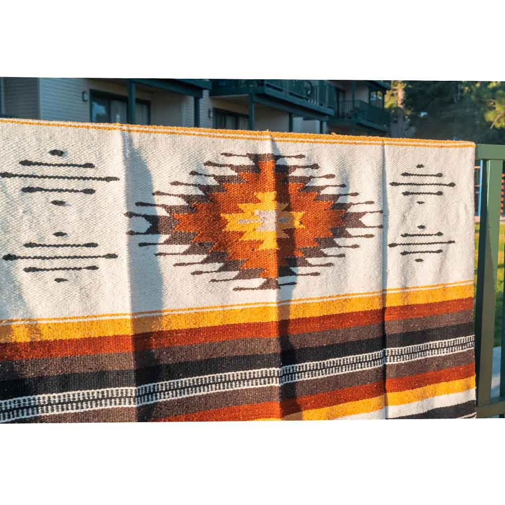 Wool Southwest Mexican Blanket - One Revolver Surfboards