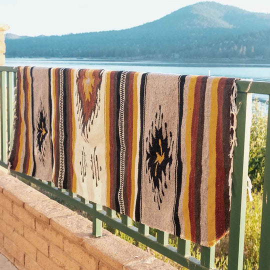 Wool Southwest Mexican Blanket - One Revolver Surfboards