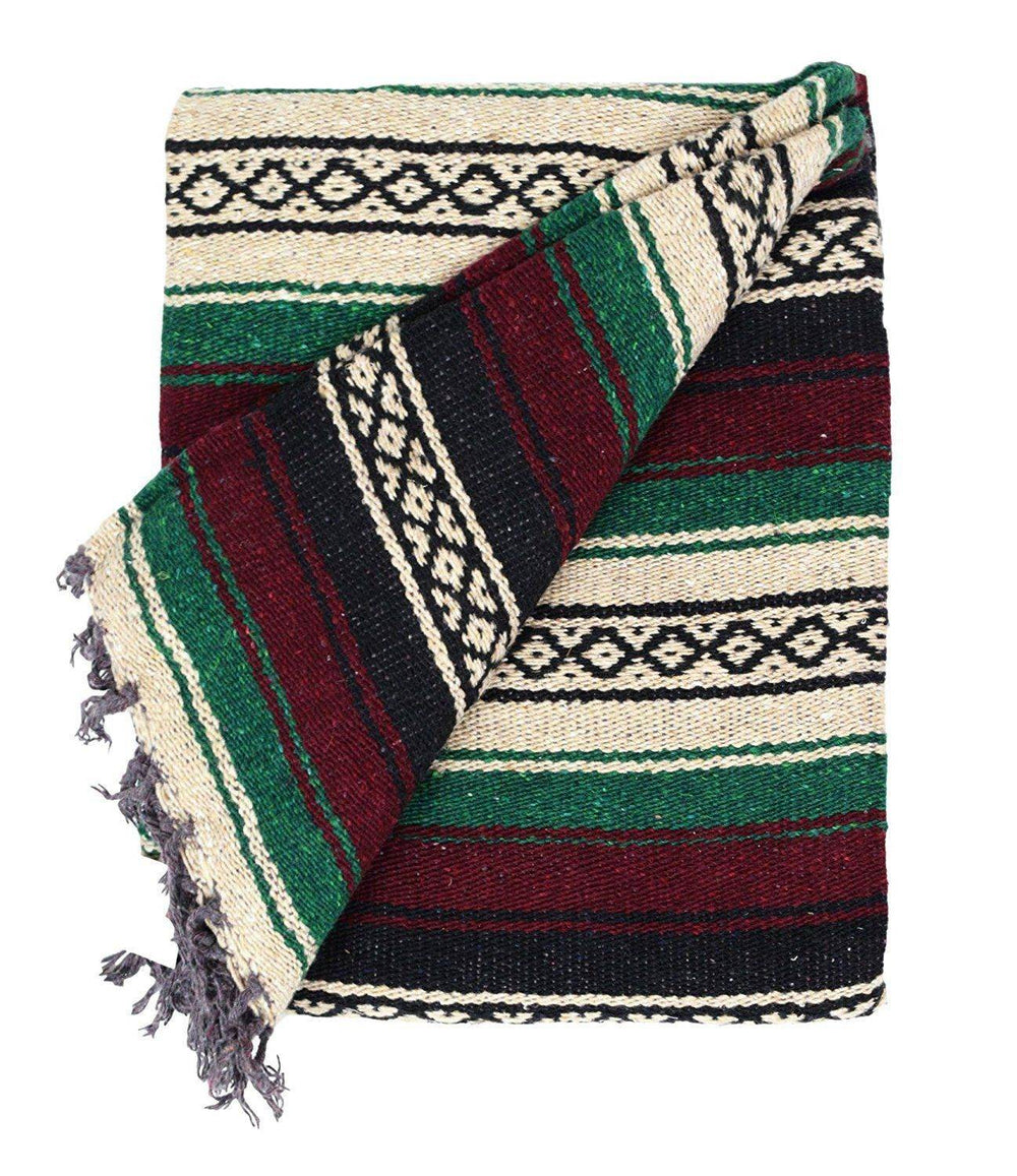 Maroon & Green Mexican Super Falsa Blanket - One Revolver Surfboards