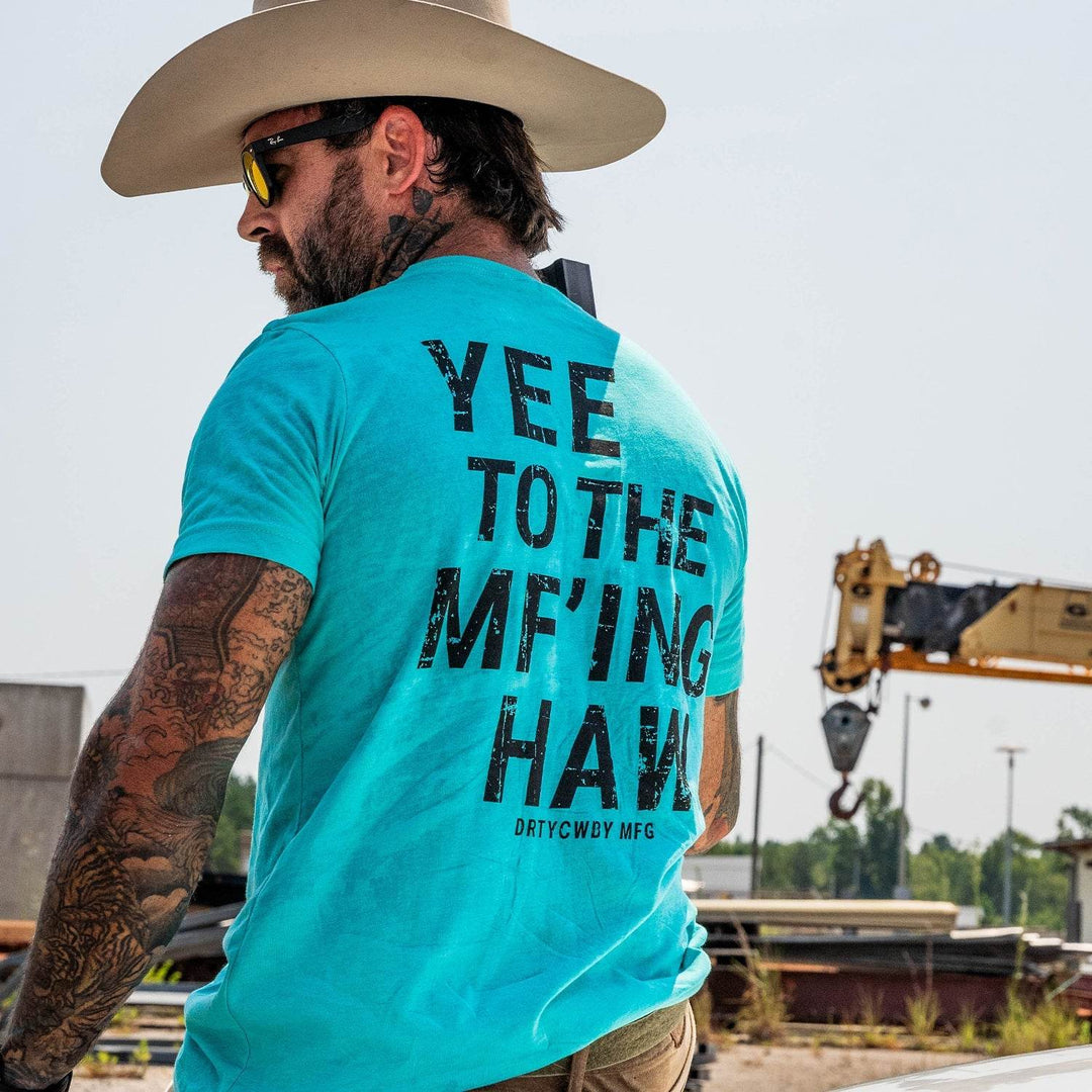 Yee To The Mf'Ing Haw Rodeo Men's T-Shirt - One Revolver Surfboards