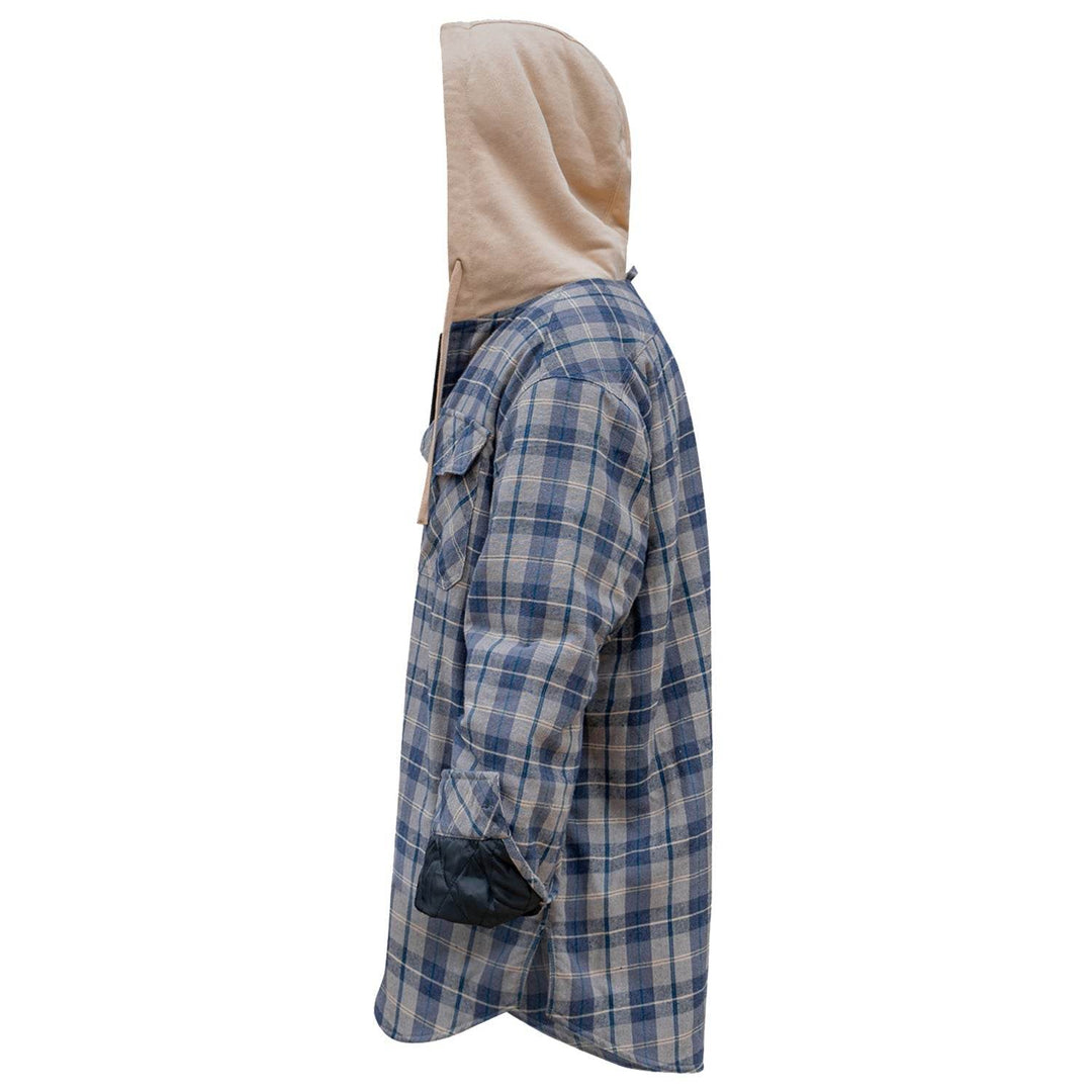 Frontier Zip Flannel with hood - One Revolver Surfboards